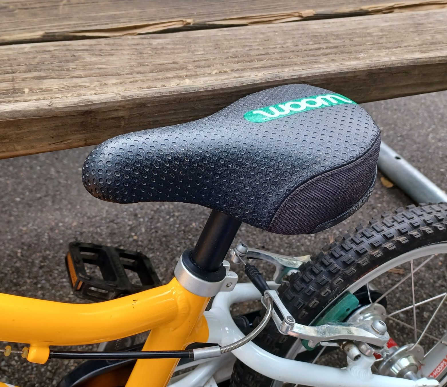 Woom Vélos: Woom 2 Kindervelo 14'' gelb – D'occasion à Wetzikon ZH par Roevardottir 3