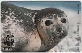 Seehund - volle deutsche WWF Telefonkarte