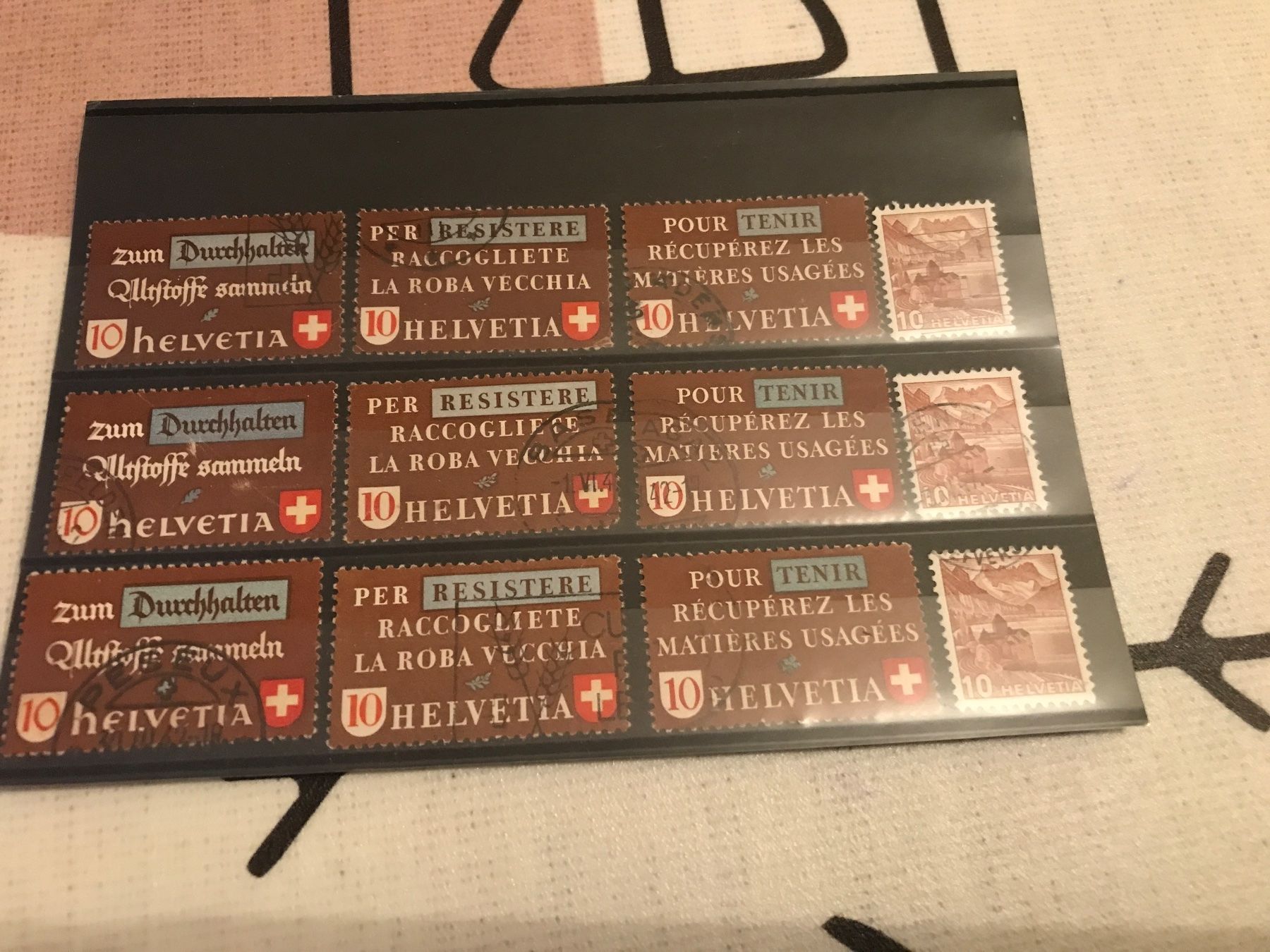 Tutti i francobolli: 12x Serie 1942 (900-2) – Usato da St. Gallen venduto da Setin 3