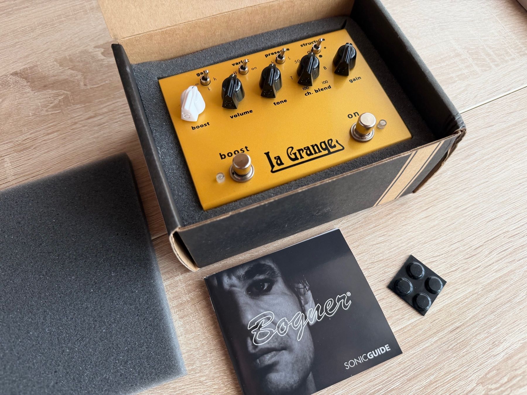 Strumenti musicali: BOGNER LA GRANGE GUITAR OVERDRIVE/DISTORTION & BOOST ANALOG – Nuovo (secondo la descrizione) da Sion venduto da Hobby-mania 2