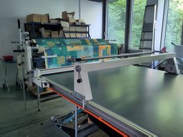 Wastema Bandlaufschneidemaschine / Legemaschine