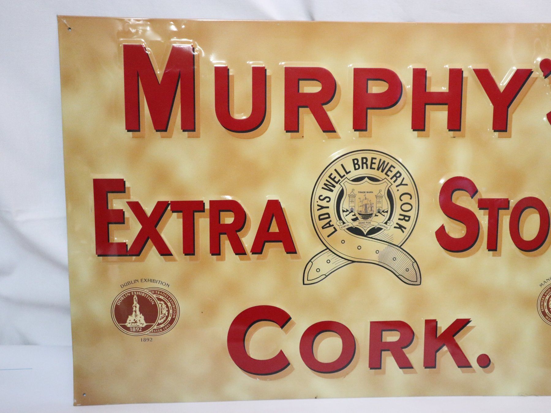 Schilder: Blechschild Murphy's Extra Stout Cork. 59 x 39cm – Gebraucht aus Eschenbach SG von Astalavista 2