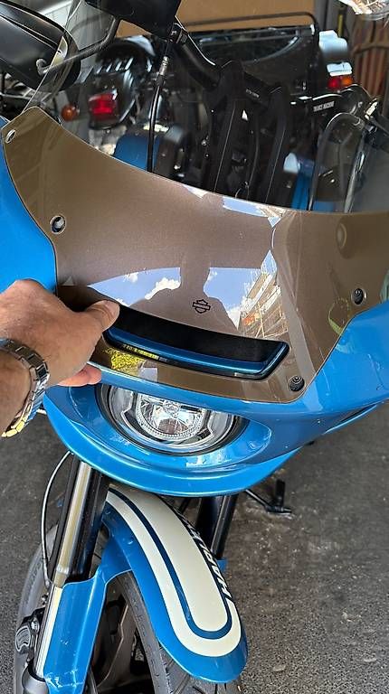 Tutti i ricambio per moto: Windschild Harley Low Rider ST Bronze – Usato da Wittenbach venduto da Siefel 1