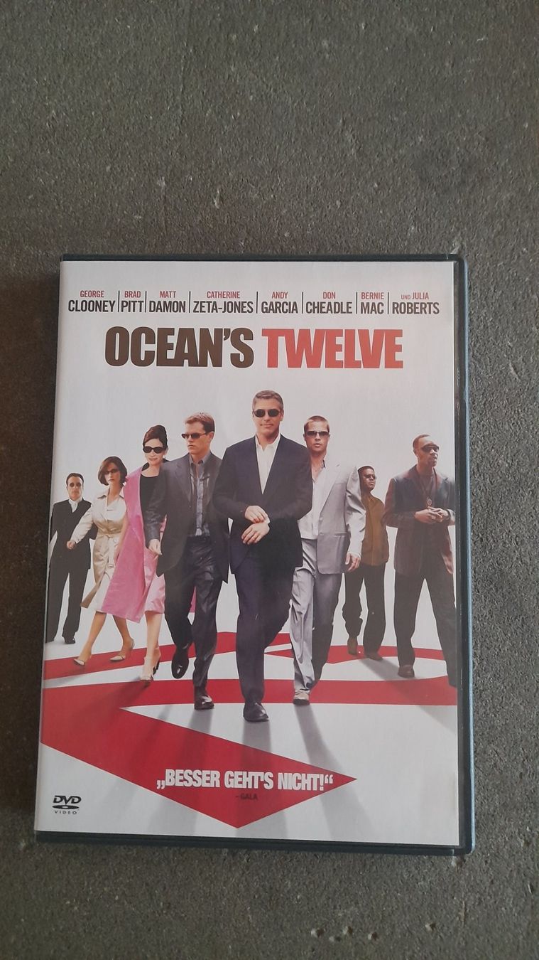 Tutti i DVDs: OCEAN'S TWELVE   DVD – Usato da Wetzikon ZH venduto da Ramones01