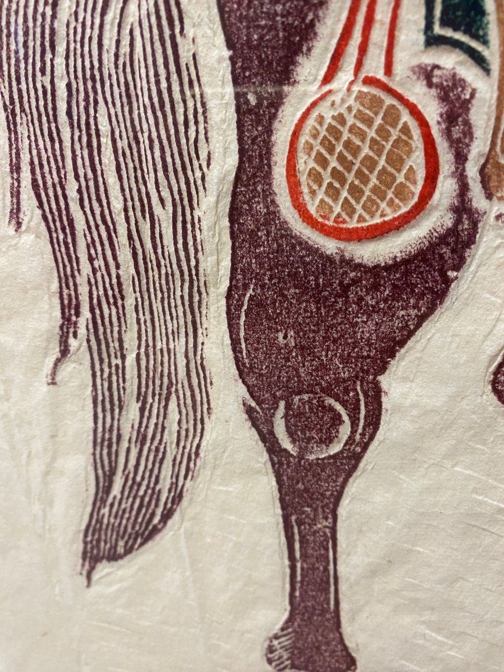 Gravures sur bois: Reiter, der ein Pferd zähmt – D'occasion à Münchenstein par tsp01 3