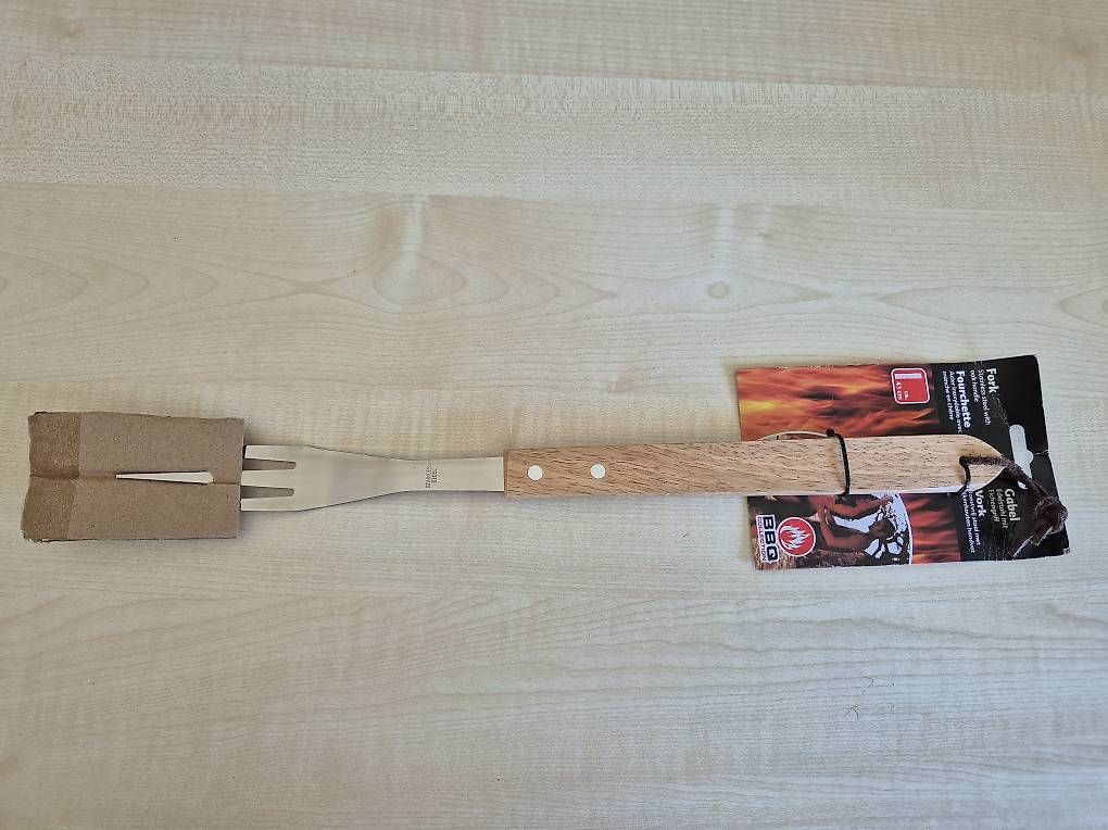 Forchette: Neue Grillgabel Grillbesteck BBQ Collection – Nuovo e nell'imballaggio originale da Basel venduto da alaubi 2