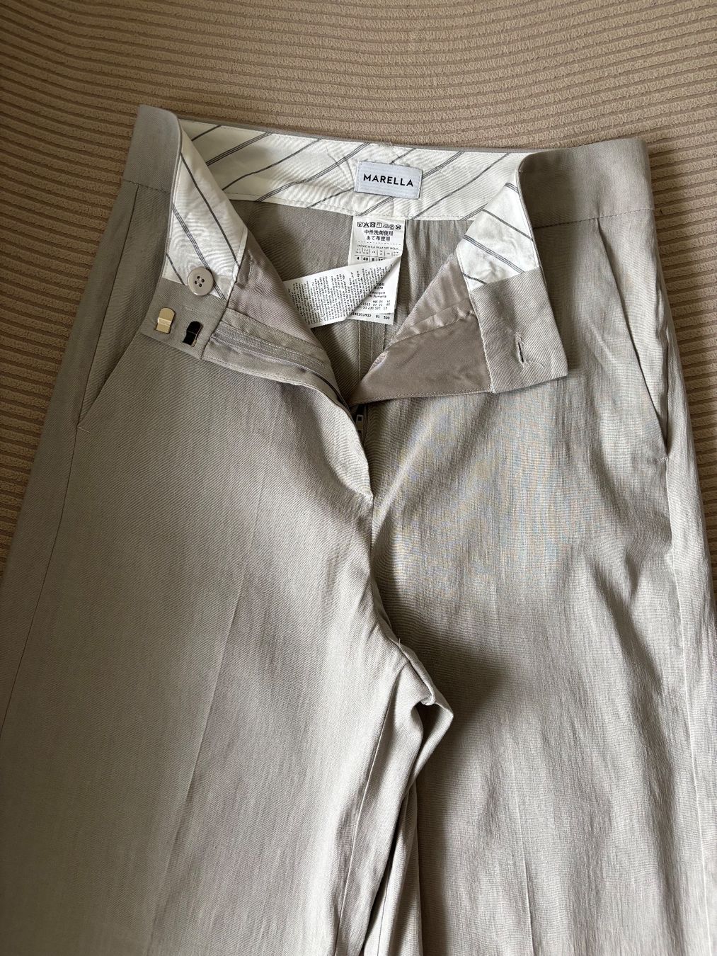 Marella Hosen: Marella linen trousers – Neu (gemäss Beschreibung) aus Neuchâtel von dum_5xby