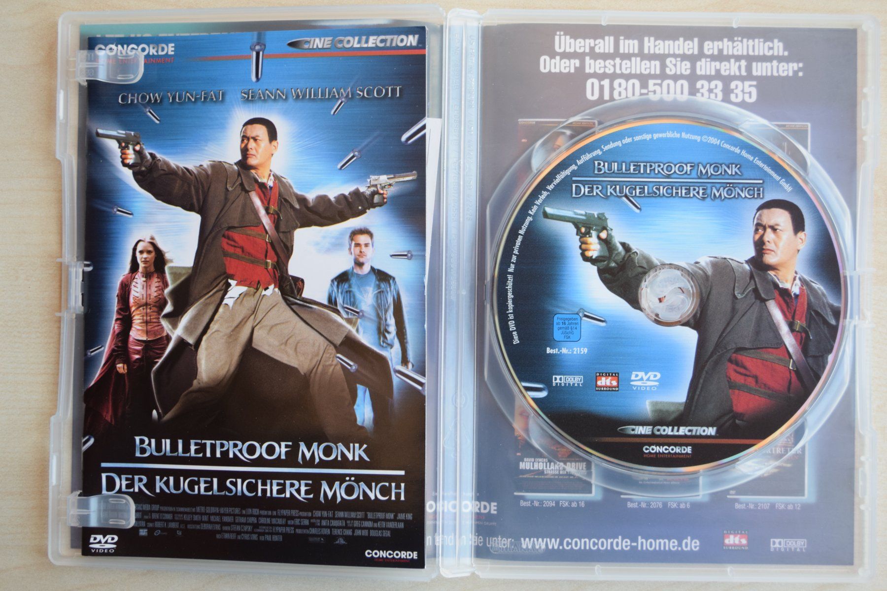 Tutti i DVDs: DER KUGELSICHERE MÖNCH (158) – Usato da Reutigen venduto da DONDON55 3