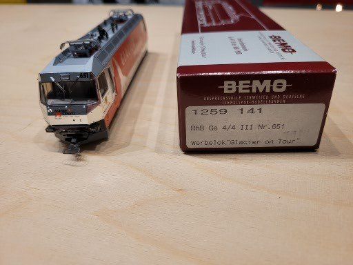 Bemo Modelleisenbahnen: Bemo Lok RhB Ge 4/4 651 – Neu und originalverpackt aus volketswil von ella1961 3