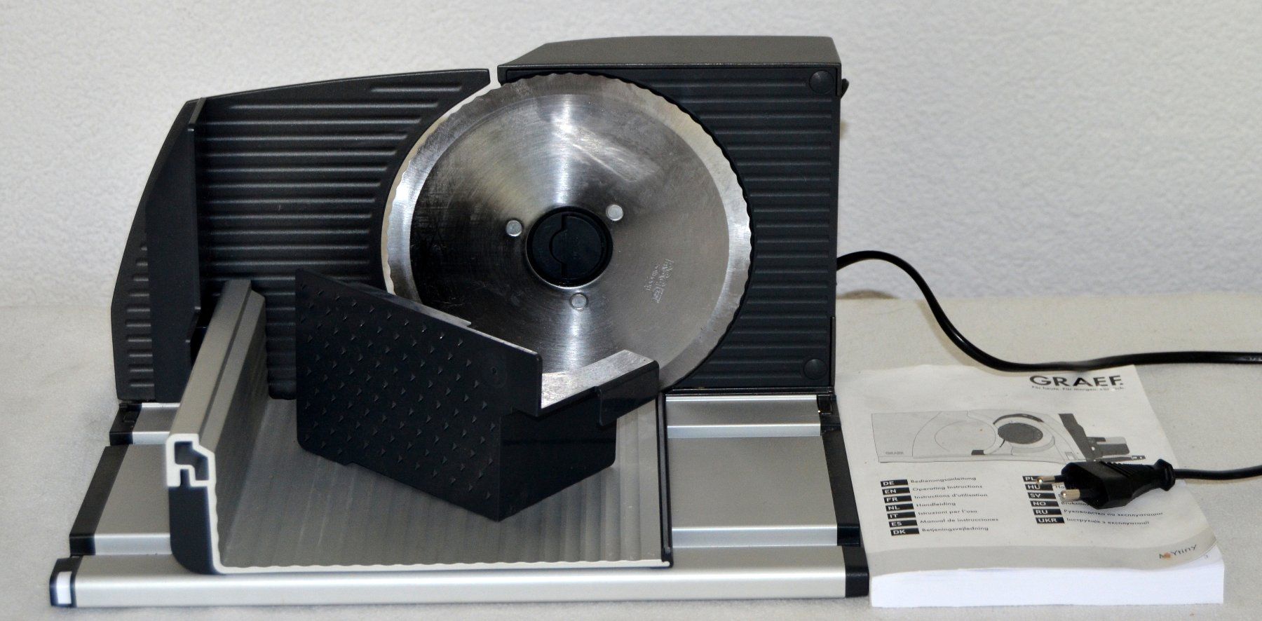 Graef Elettrodomestici da cucina: Graef MYtiny mt1006eu Schneidemaschine  /  trancheuse – Usato da Collonges venduto da arashee