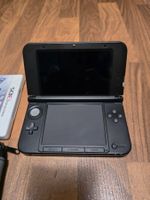 Nintendo 3DS XL schwarz mit 3 Spiele und Zubehör**TOP**