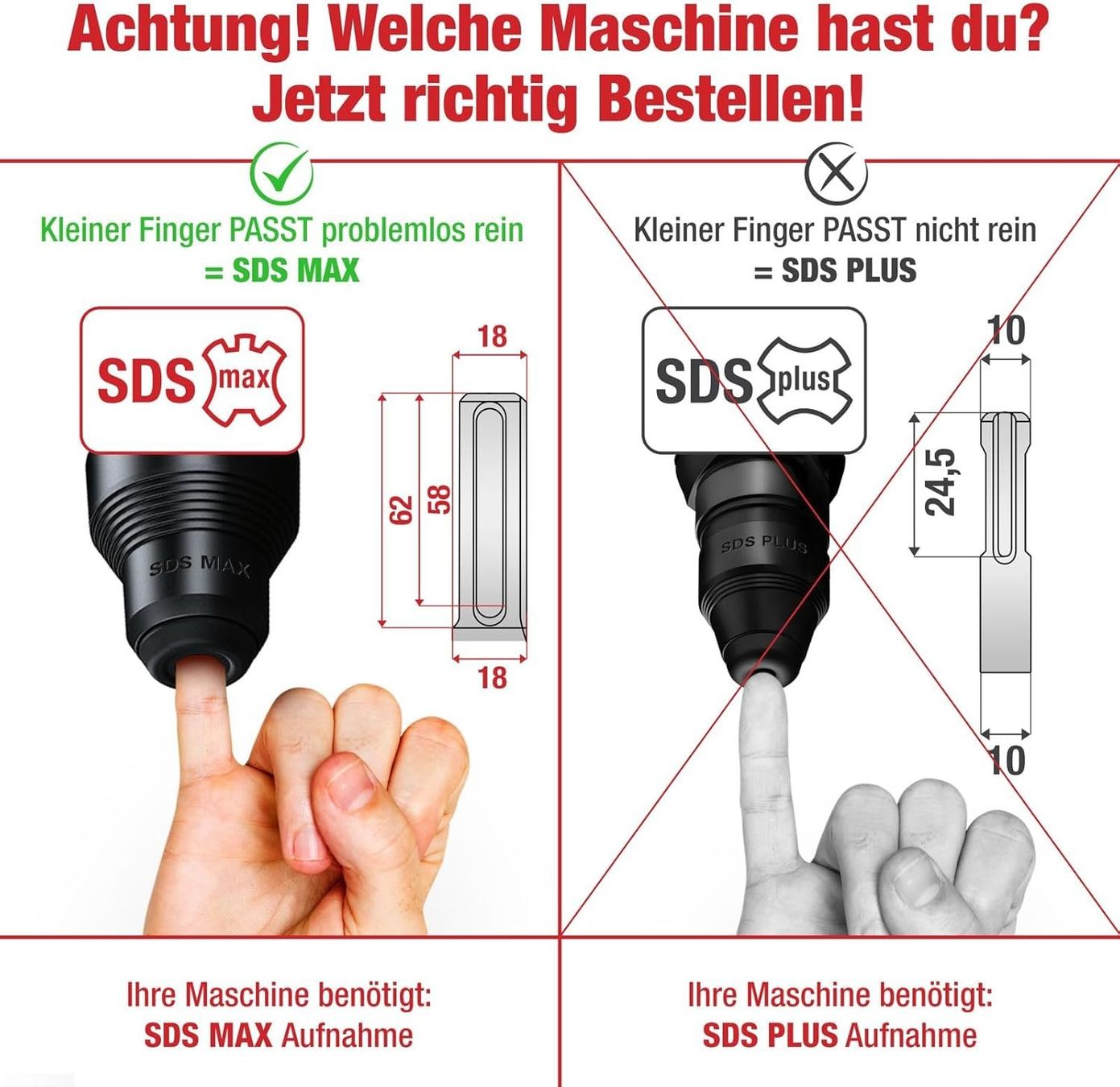 Tous les outils: Max Verlängerung Adapter Bohrhammer – D'occasion à Suhr par SchnapperCH 1