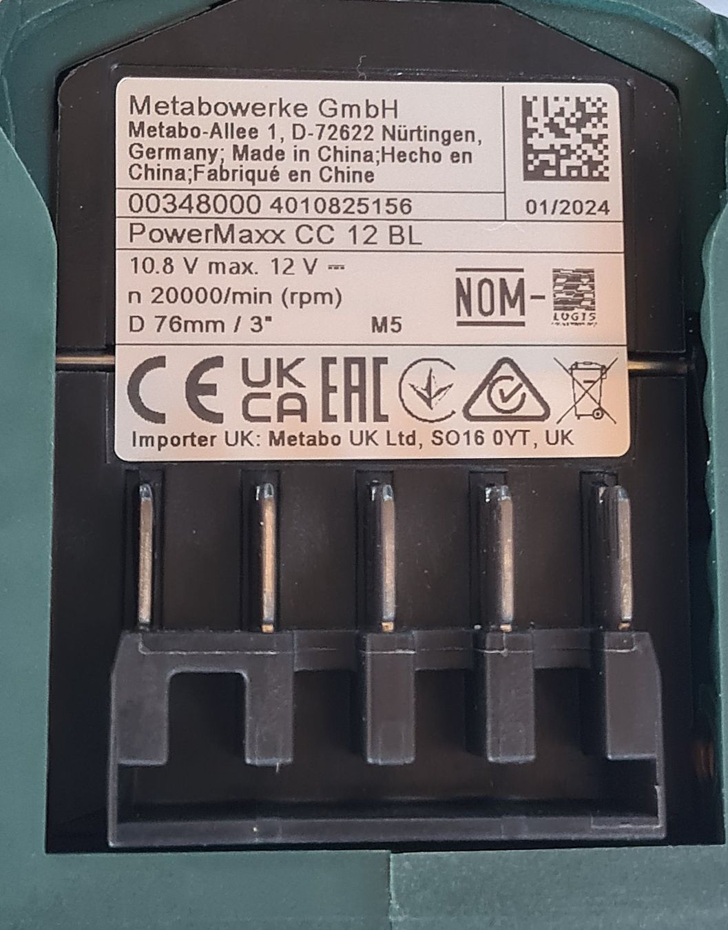 Metabo Schleifen & Polieren: Metabo Powermaxx CC 12 BL Winkelschleifer – Neu (gemäss Beschreibung) aus Lenk im Simmental von Ramto0 3