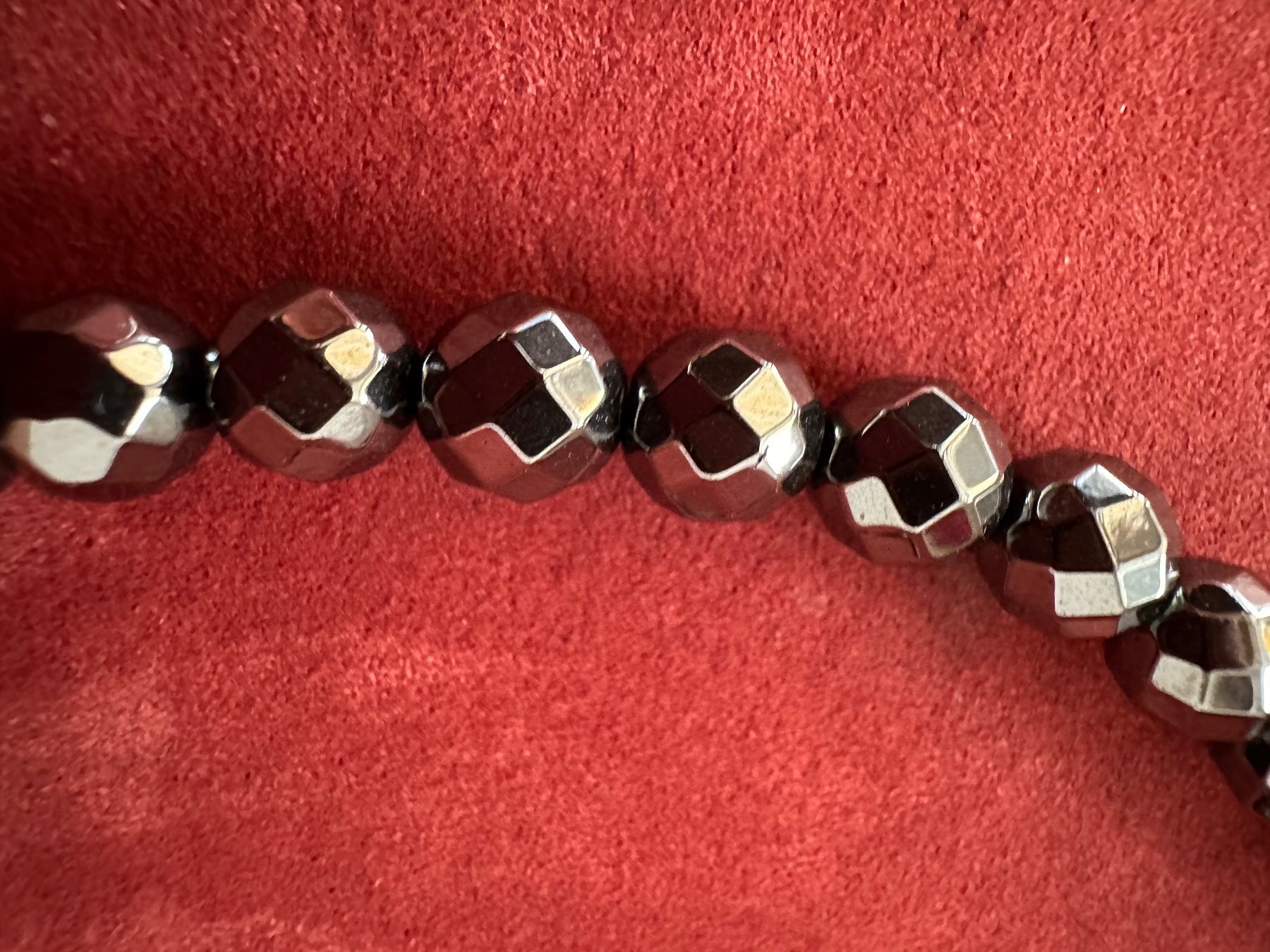 Catenine: Schöne Hämatit Kette 45 cm – Usato da Herbriggen venduto da Sehrazade 2
