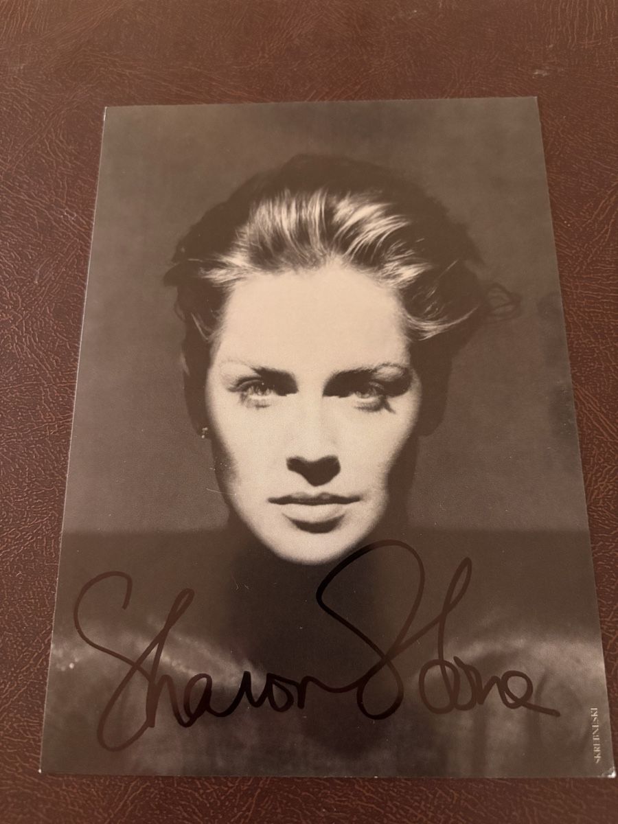 Autografi: Original Autogramm Sharon Stone Schwarzweiss – Nuovo e nell'imballaggio originale da Liestal venduto da Raul910