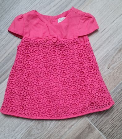 MAYORAL newborn kleid pink grösse 60 ( 1-2 monate )