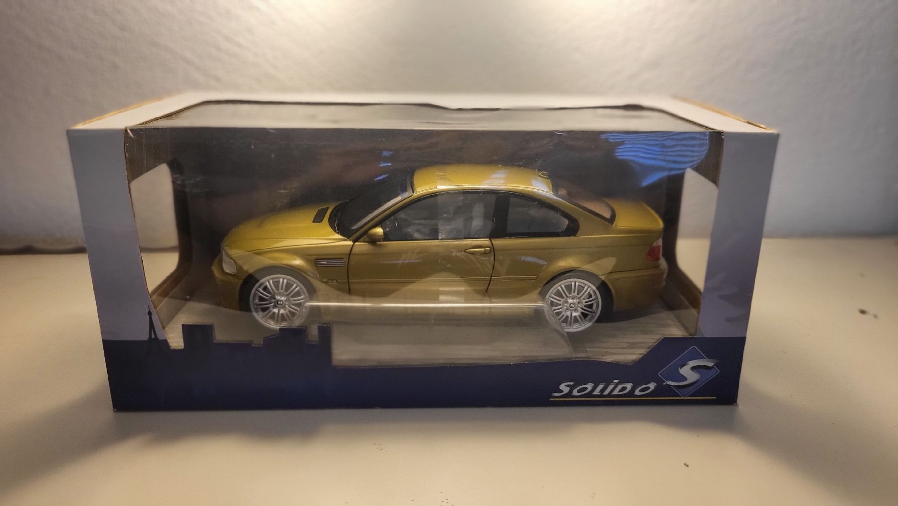 Solido Modellini d'auto: Solido BMW M3 gold Modellauto neuwertig – Nuovo e nell'imballaggio originale da Jona venduto da mjo_f5t2
