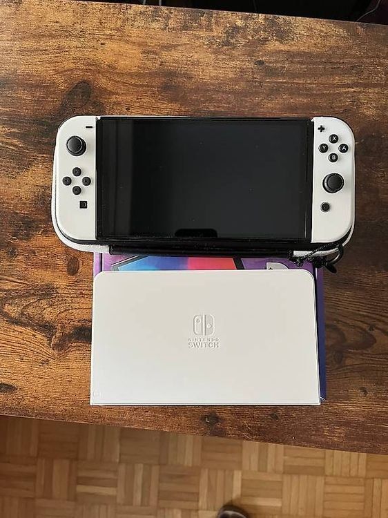 Nintendo Konsolen: Nintendo Switch OLED, Weiss, Top Zustand! – Neu (gemäss Beschreibung) aus Männedorf von EliabarDario 3