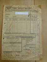 Frachtbrief, Geneve- Cornavin, Armand Dreyfuss 1949