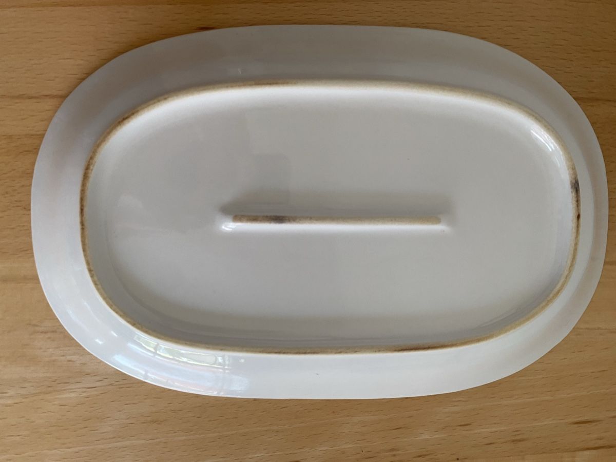 Rössler Piatti di portata: Rössler Platte pastellgelb Grösse 32 – Usato da Schwarzenburg venduto da Michellu 5
