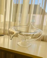 Massive Glasschale IVV, Vase Schüssel Gefäss Geschenk Deko