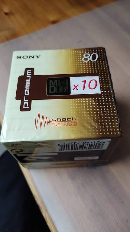 Minidisc: Minidisc Sony Premium 10 Stück – Neu und originalverpackt aus Wald AR von roland40_4 1