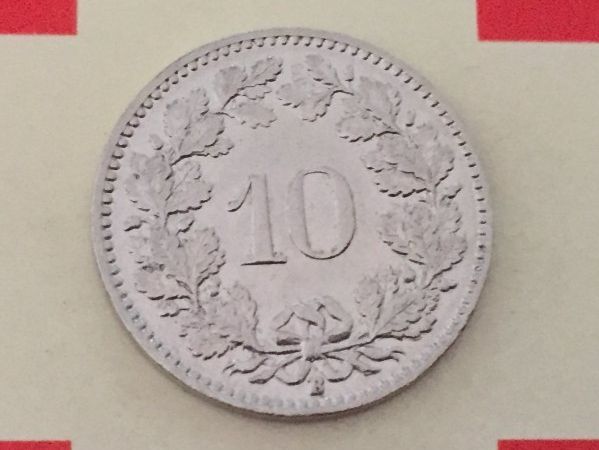Tutti le monete: 10 Rappen 1939 Ni, -vz – Usato da Elsau venduto da herbybay 1