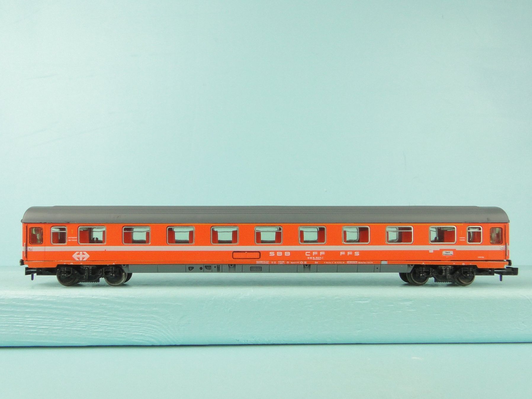 Trix Modellini di ferrovie: Minitrix Spur N 3106 SBB Eurofima – Usato da Bülach venduto da cann11 7