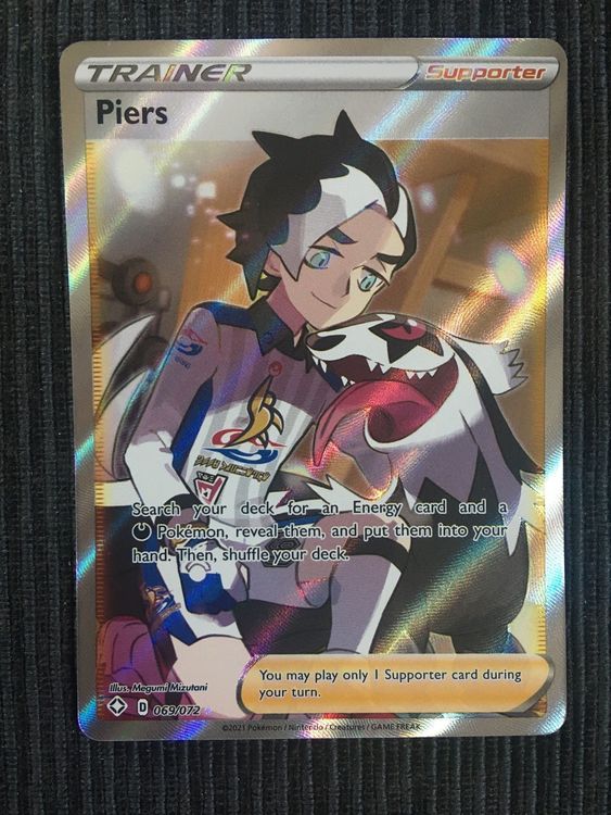 Pokemon Piers Fullart Shining Fates Englisch Kaufen auf Ricardo