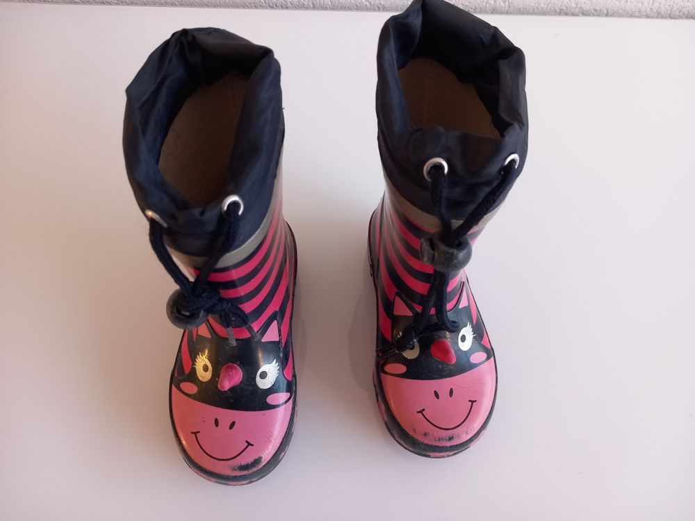 FNKDOR Gummistiefel Kinder - Dinosaurier Design Anti-Rutsch Wasserdicht