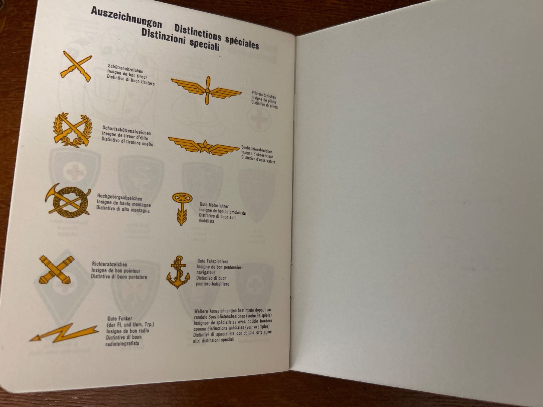 Schweizer Armee Uniformen: Reglement Uniformen Abzeichen Schweizer Armee 1969 – Gebraucht aus Hausen am Albis von MACV62 7