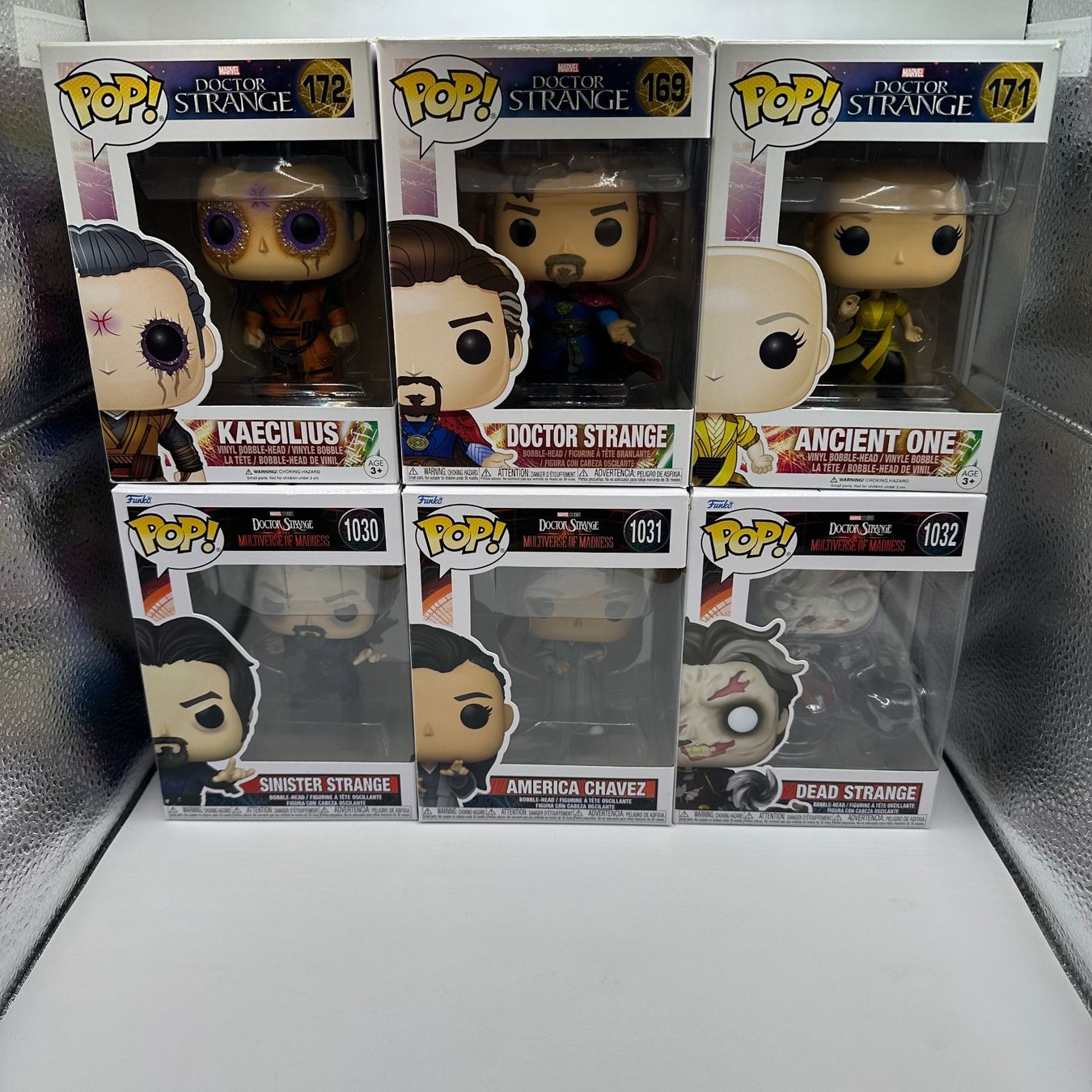 Funko Statuette: Funko Pop Marvel Doctor Strange 6Stk Sammlung – Usato da Düdingen venduto da Nerdworld