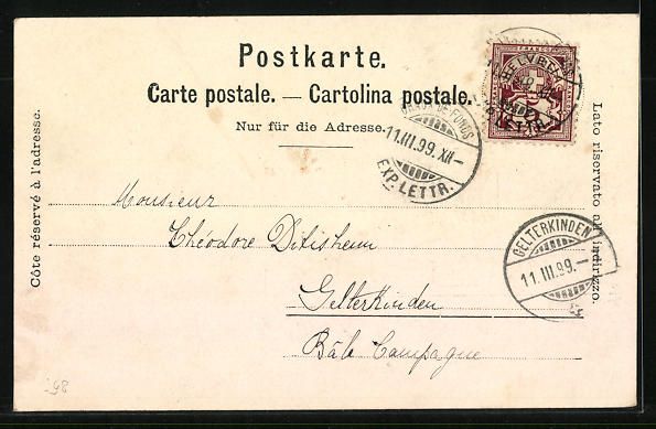 Cartoline postali: Neuchâtel, Château de Neuchâtel, Trac – Usato da Berlin venduto da bartko-reher 1