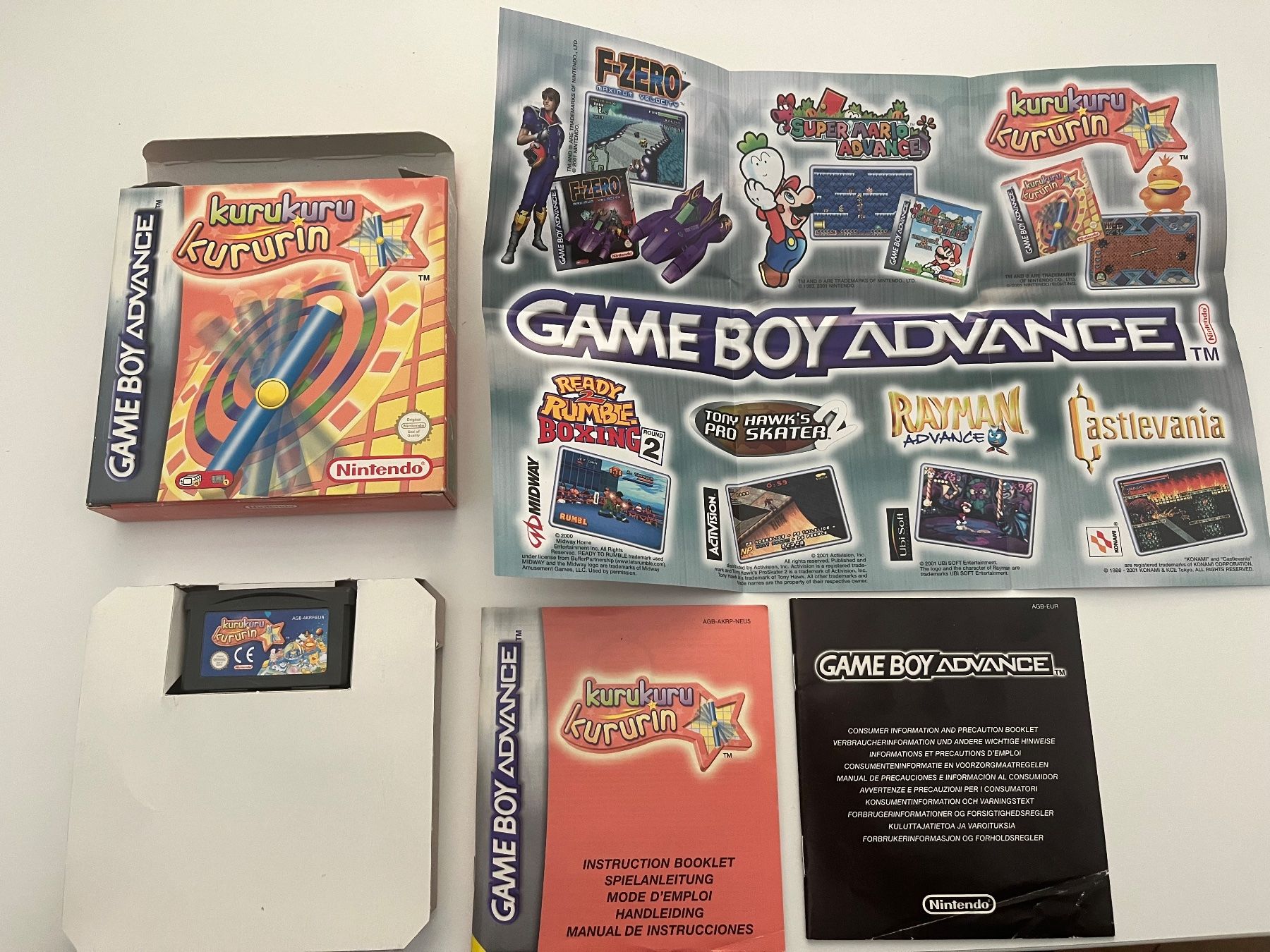Nintendo Spiele: KuruKuru Kururin CIB Nintendo GBA – Gebraucht aus Zürich von DoktorDer