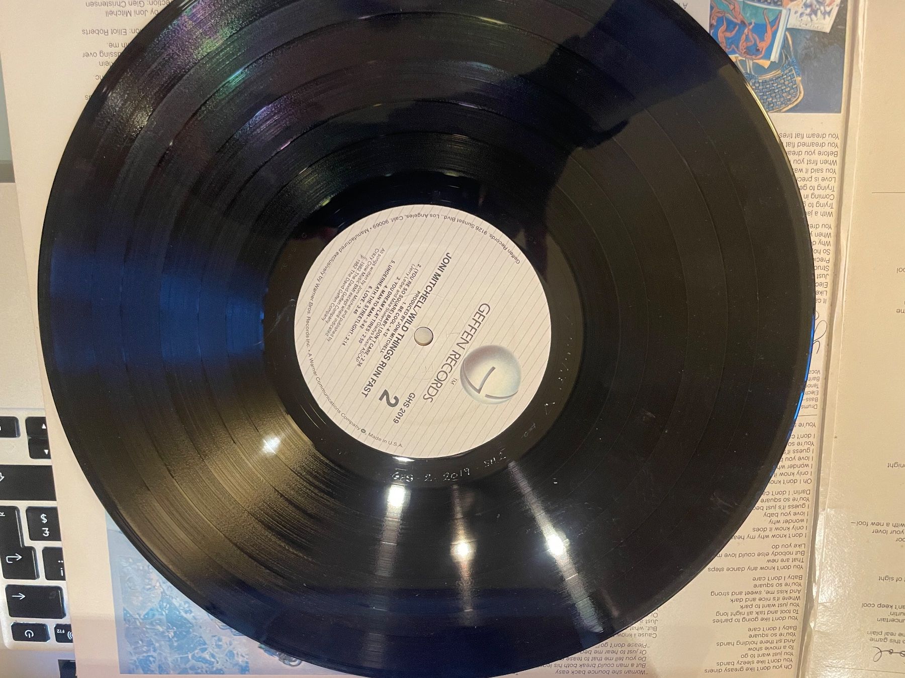 Dischi in vinile: Joni Mitchell "Wild Things Run Fast" Vinyle 1982 LP – Usato da Genève venduto da lailas_things 3