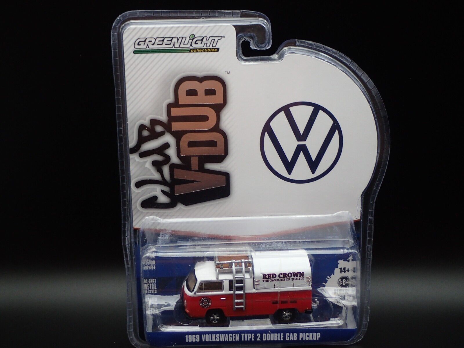 Volkswagen Modellautos: Volkswagen T2 Double Cab Pickup 1/64 Red Crown – Neu und originalverpackt aus Wohlen AG von PrivatSammlung
