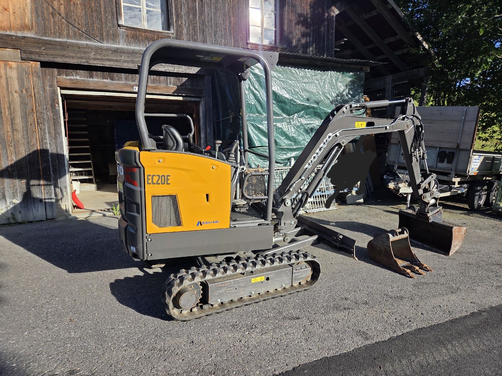 Volvo Bagger: Volvo Bagger EC20E – Gebraucht aus Schönried von Chuebu1