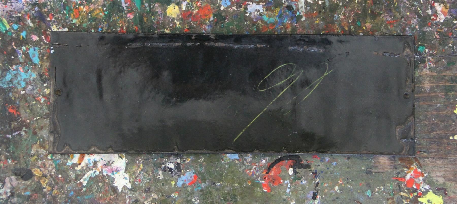Insegne: Emailschild "Physik-Chemie" – Usato da Birrwil venduto da brandschatz_birrwil 3