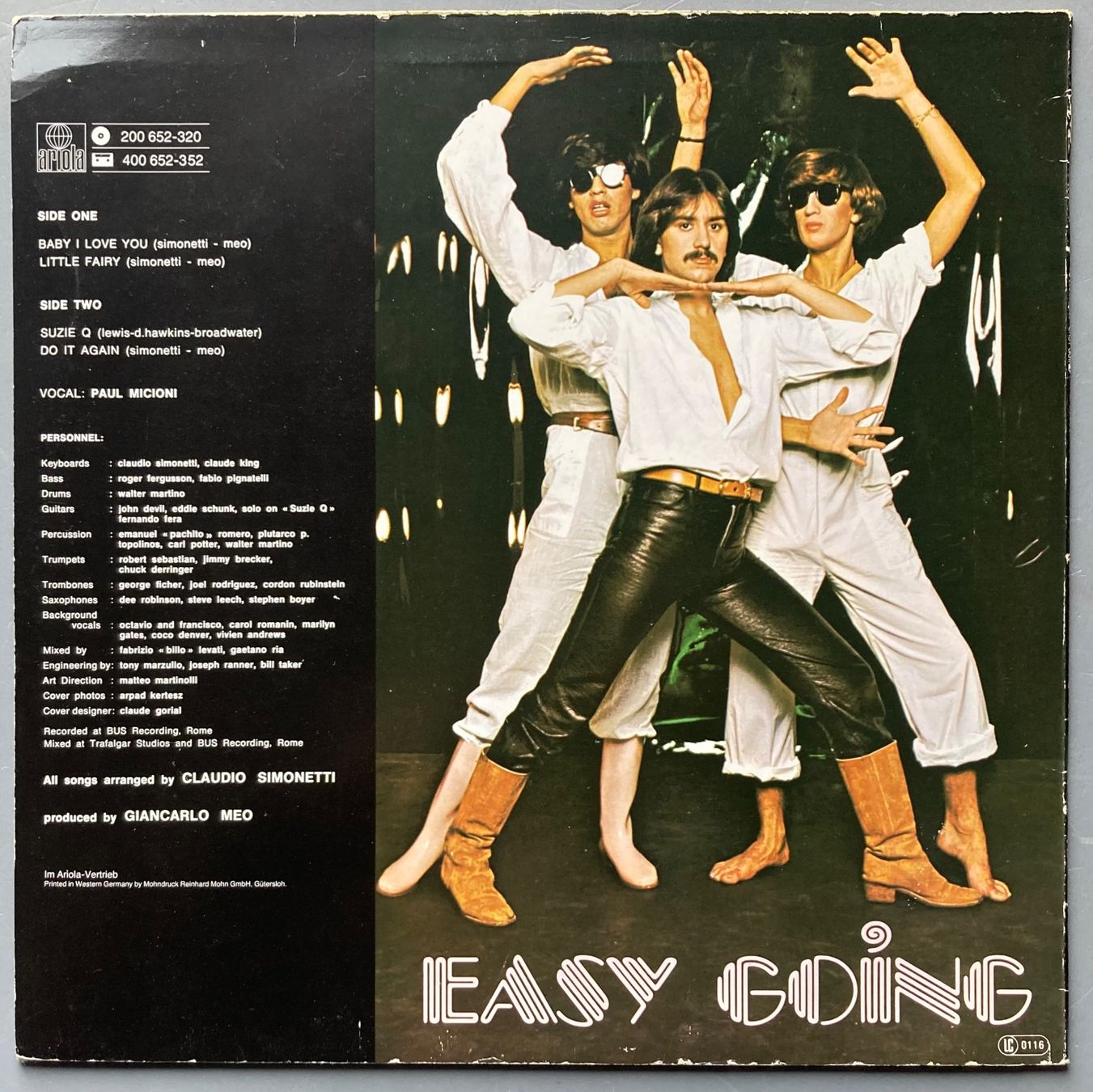 Schallplatten: EASY GOING - EASY GOING – Gebraucht aus Poliez-Pittet von Newtown-Records 1