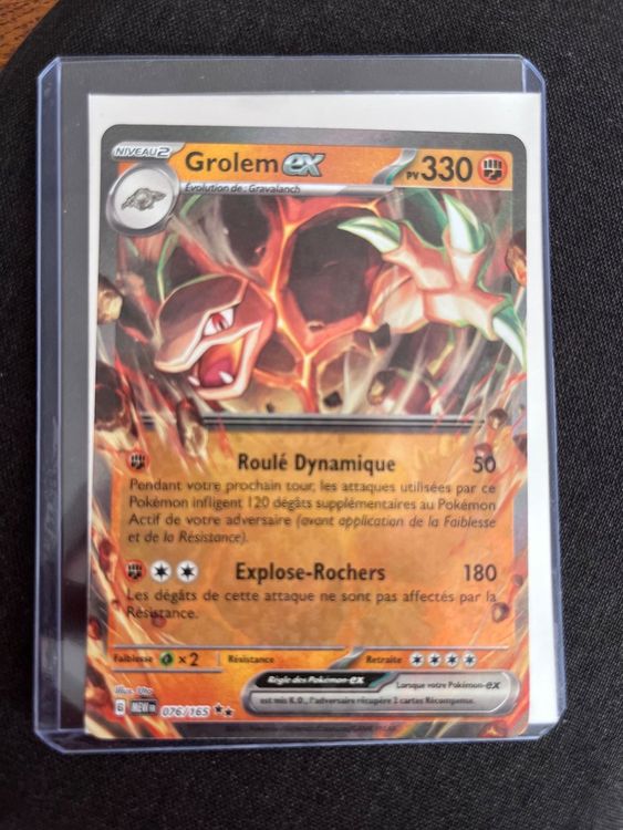 Pokemon 151 fr grolem ex 076/165 (mewfr) (Neu (gemäss Beschreibung)) in ...