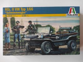 KFZ II VW Typ 166 "Schwimmwagen" WW II von Italeri 1/35