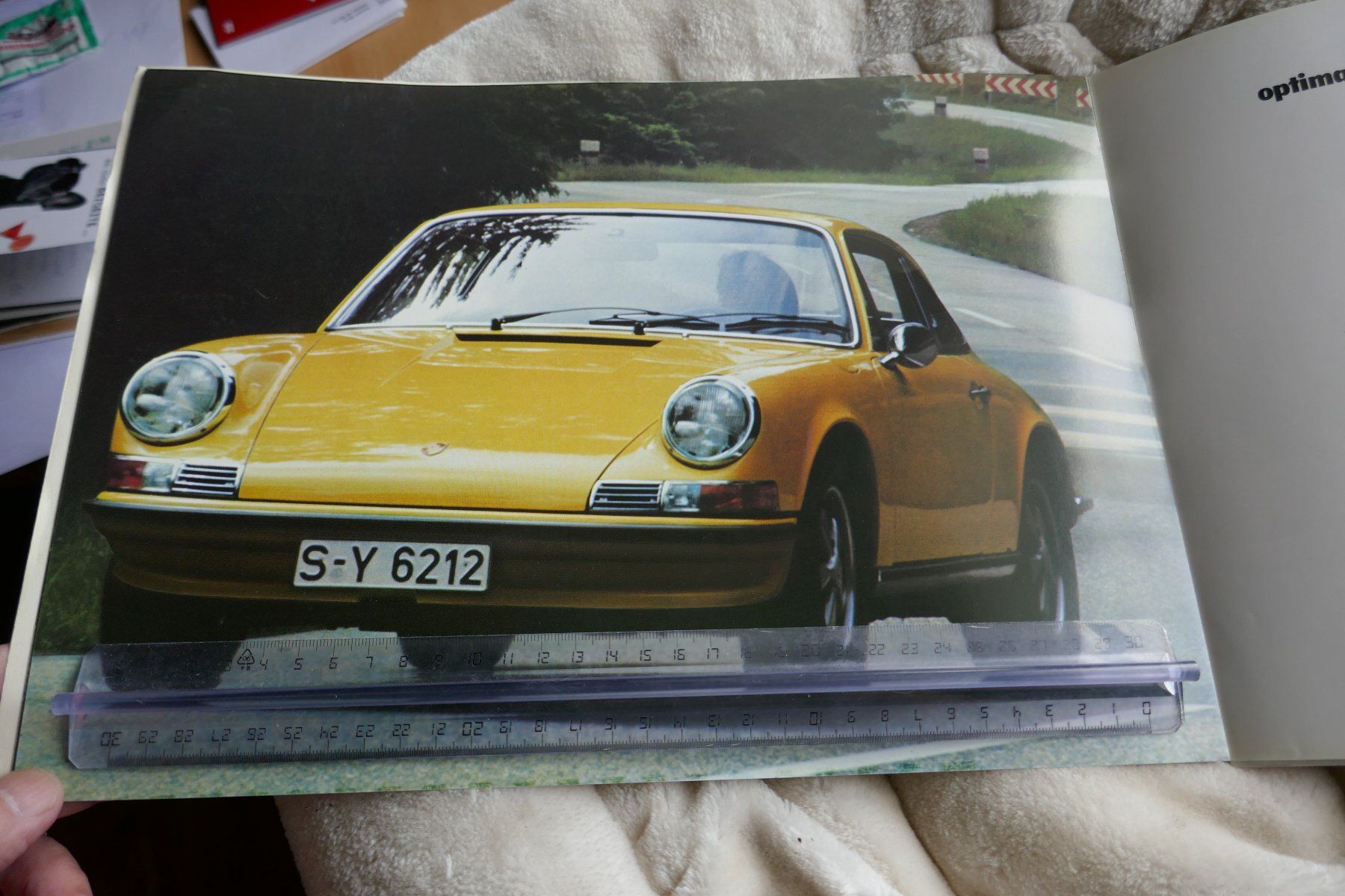 Porsche Documenti: PORSCHE  911E  2.4  Originalprospekt – Usato da Madiswil venduto da ML911 2