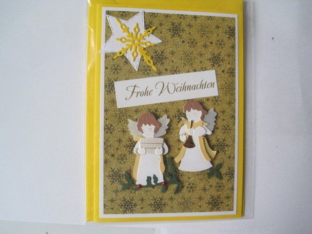 Cartoline: Weihnachtskarte  handgemacht – Nuovo e nell'imballaggio originale da Schachen LU venduto da moepsli5