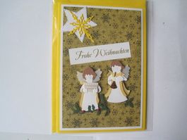 Weihnachtskarte  handgemacht