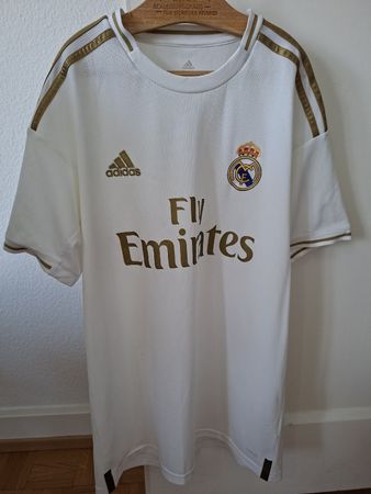 Maillot Real Madrid Adidas Fly Emirates blanc taille M