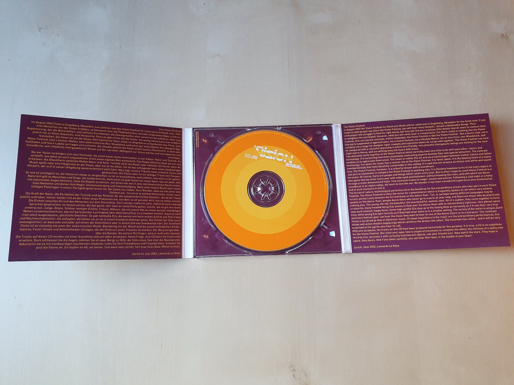CDs: 10 Years Vision – Gebraucht aus Stansstad von collectorsshop 2