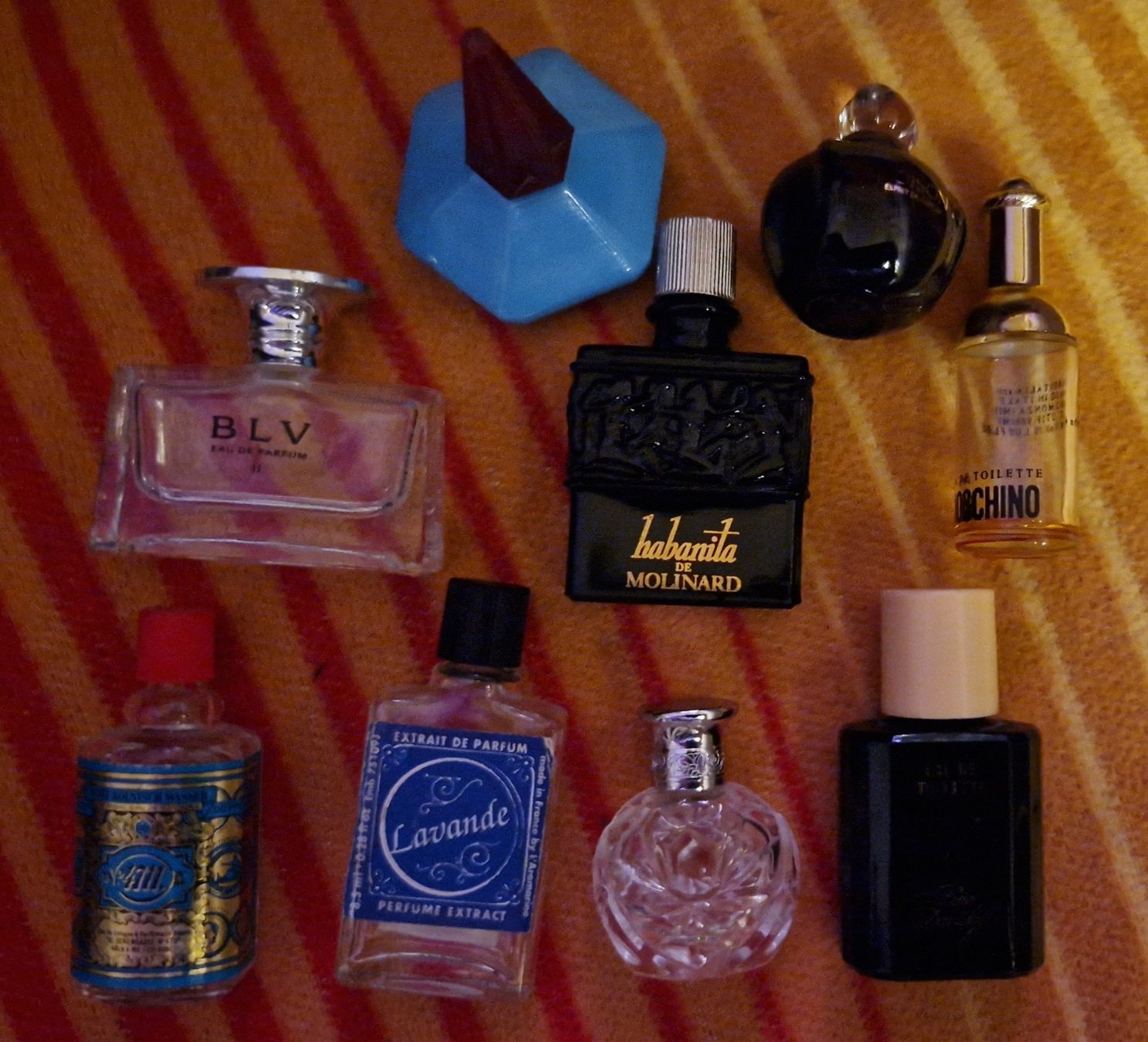 Flaconi: 9 Miniatur-Parfum-Flacons – Usato da Oberengstringen venduto da Sheera7 3