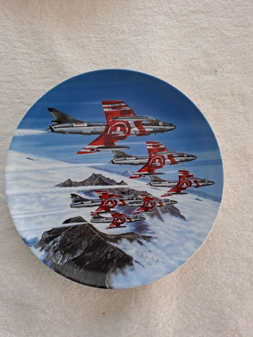 Piatti: 8 Sammelteller der Patrouille Suisse – Nuovo (secondo la descrizione) da Umiken venduto da Rider56 5