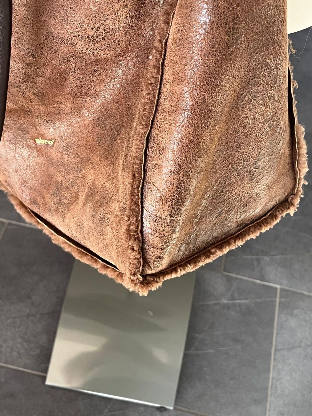 Taschen für Damen: abro shopper cognacfarben leder – Gebraucht aus Romanshorn von Sophielang 8