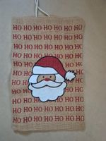 Chlaussack HoHoHo,  ca. 51 x 31.5